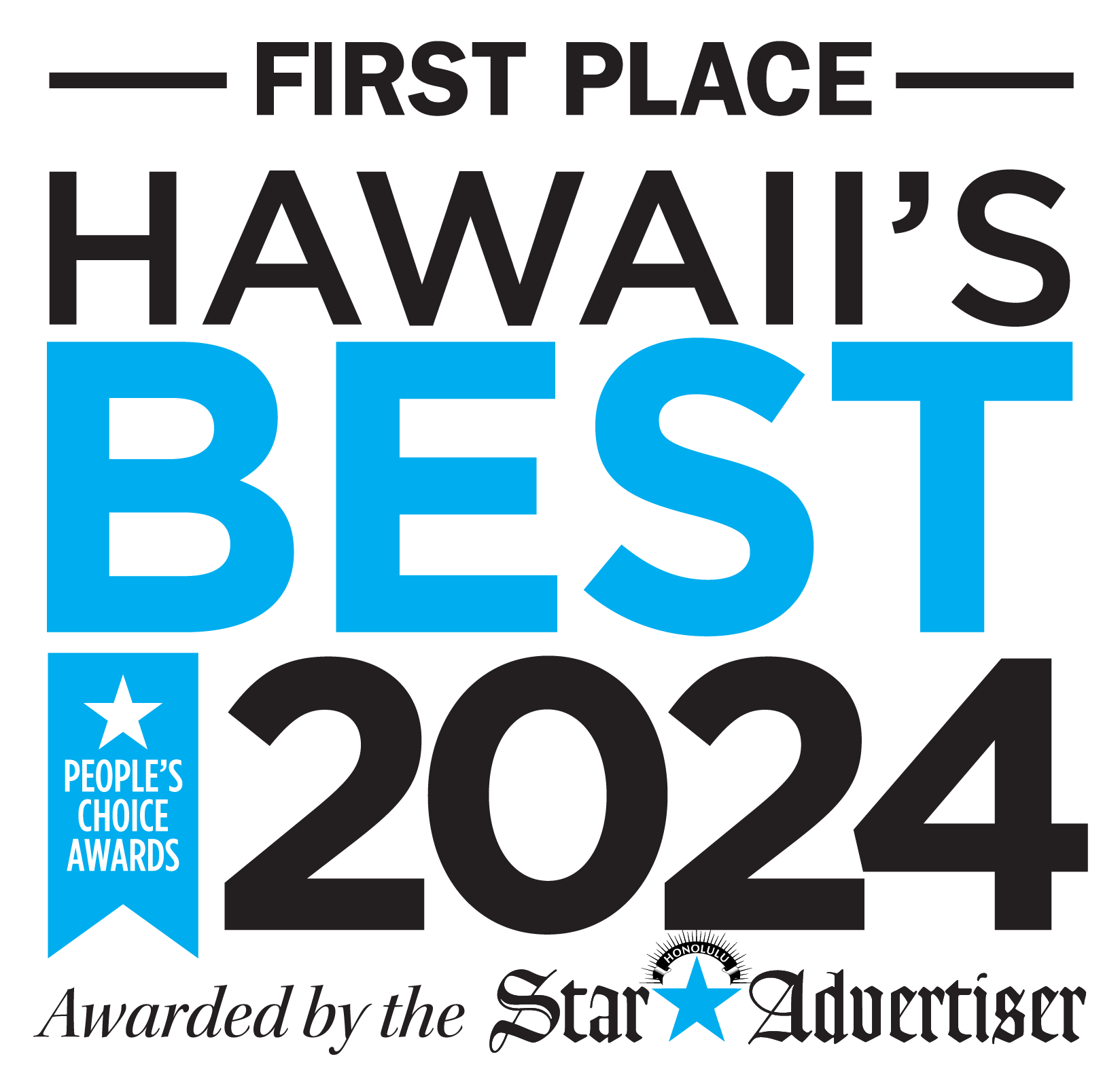 Hawaii's Best Award First Place